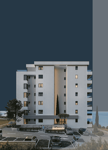 Wohnungen in einem neuen Gebäude in Dobra Voda mit Meerblick — photo 4